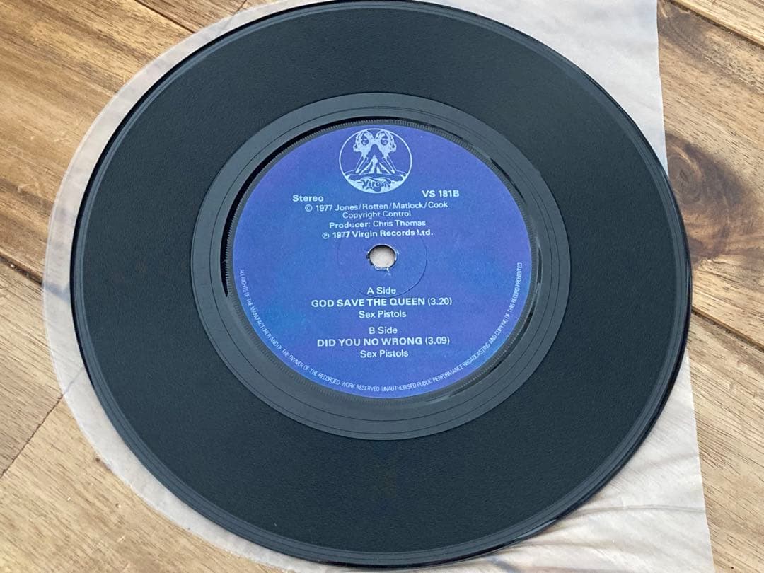 激レア! Sex Pistols God Save The Queen レコード