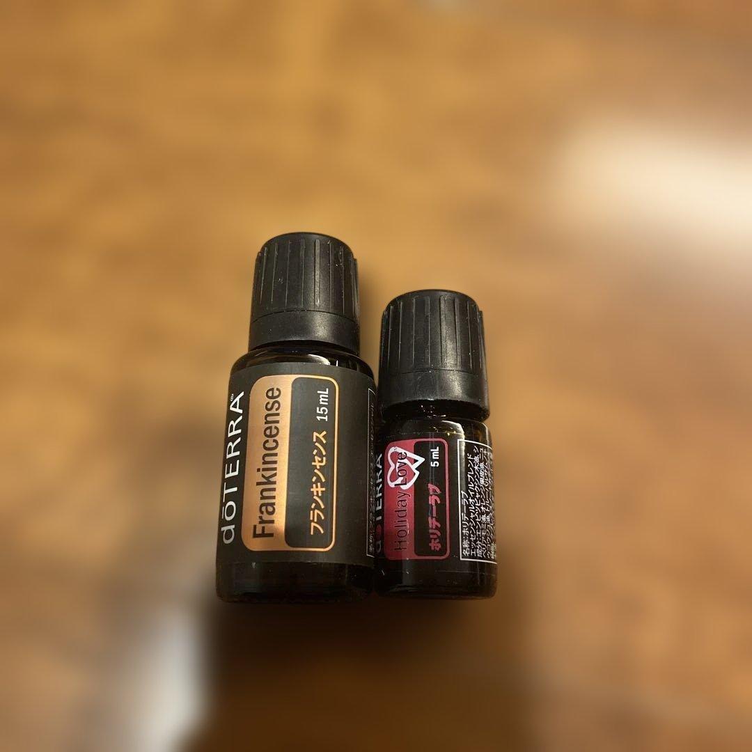 doTERRA ドテラ　エッセンシャルオイル　フランキンセンス　ホリデーラブ