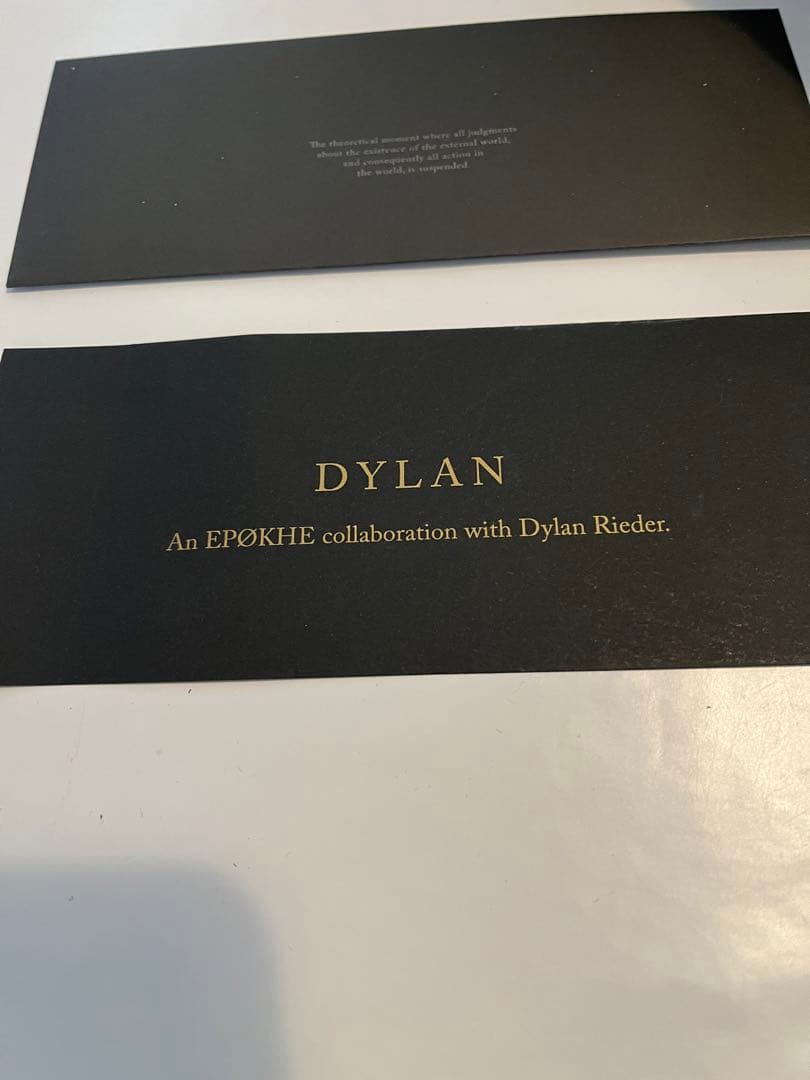EPOKHE（エポキ） DYLAN マットブラック サングラス