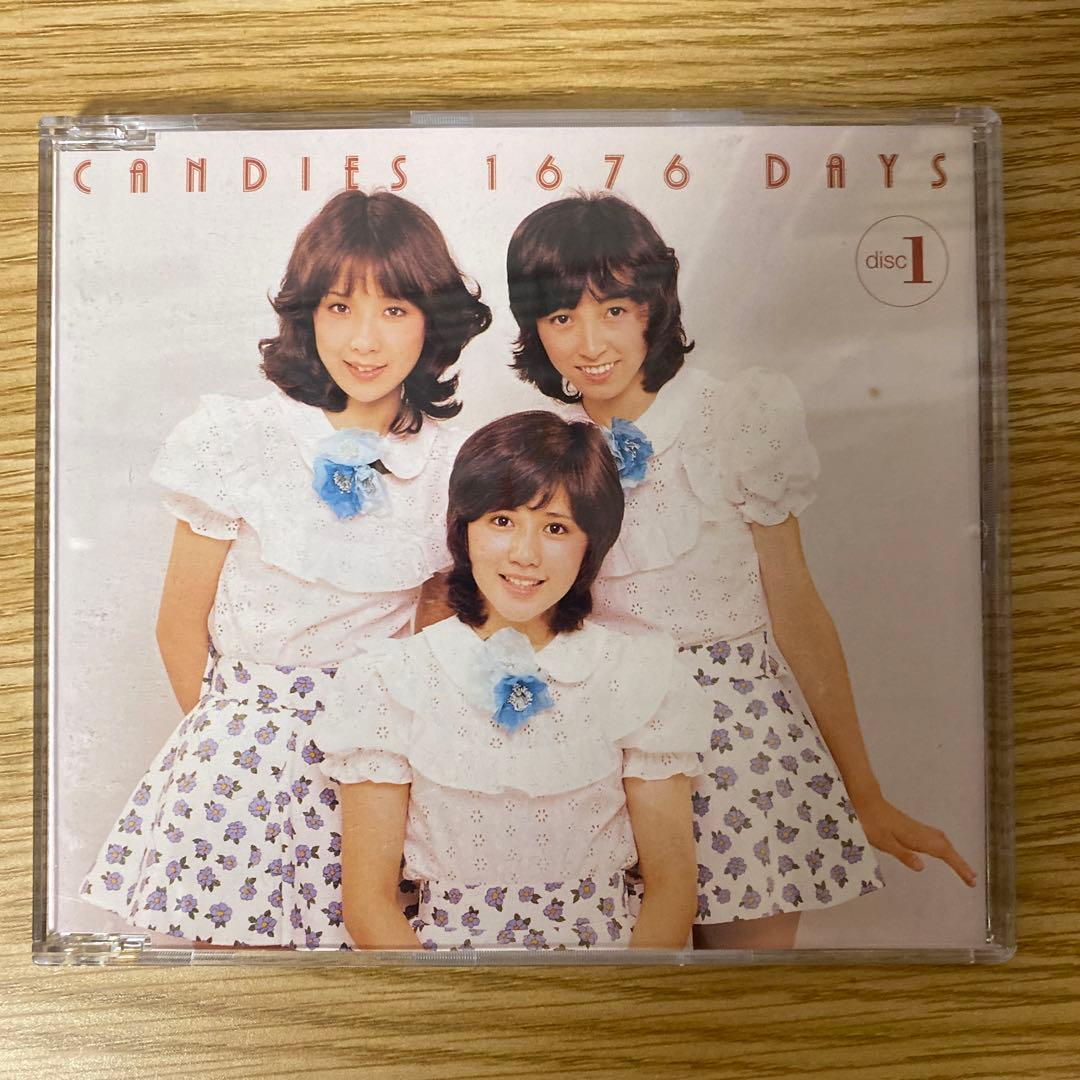 CD5枚組　キャンディーズ(伊藤蘭・田中好子・藤村美樹)1676日 2000年