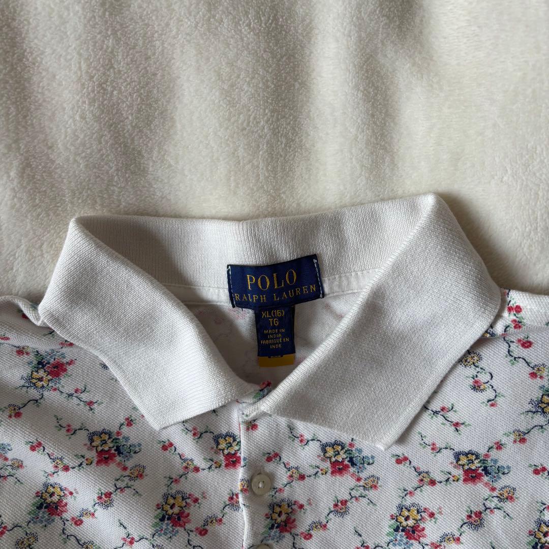 POLO Ralph Lauren 花柄ポロシャツ 半袖