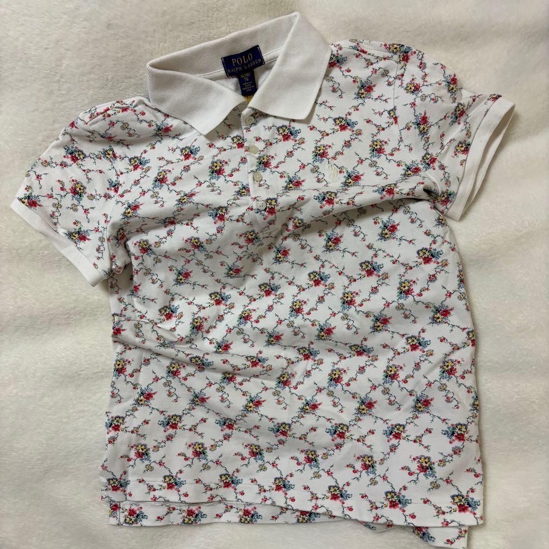 POLO Ralph Lauren 花柄ポロシャツ 半袖