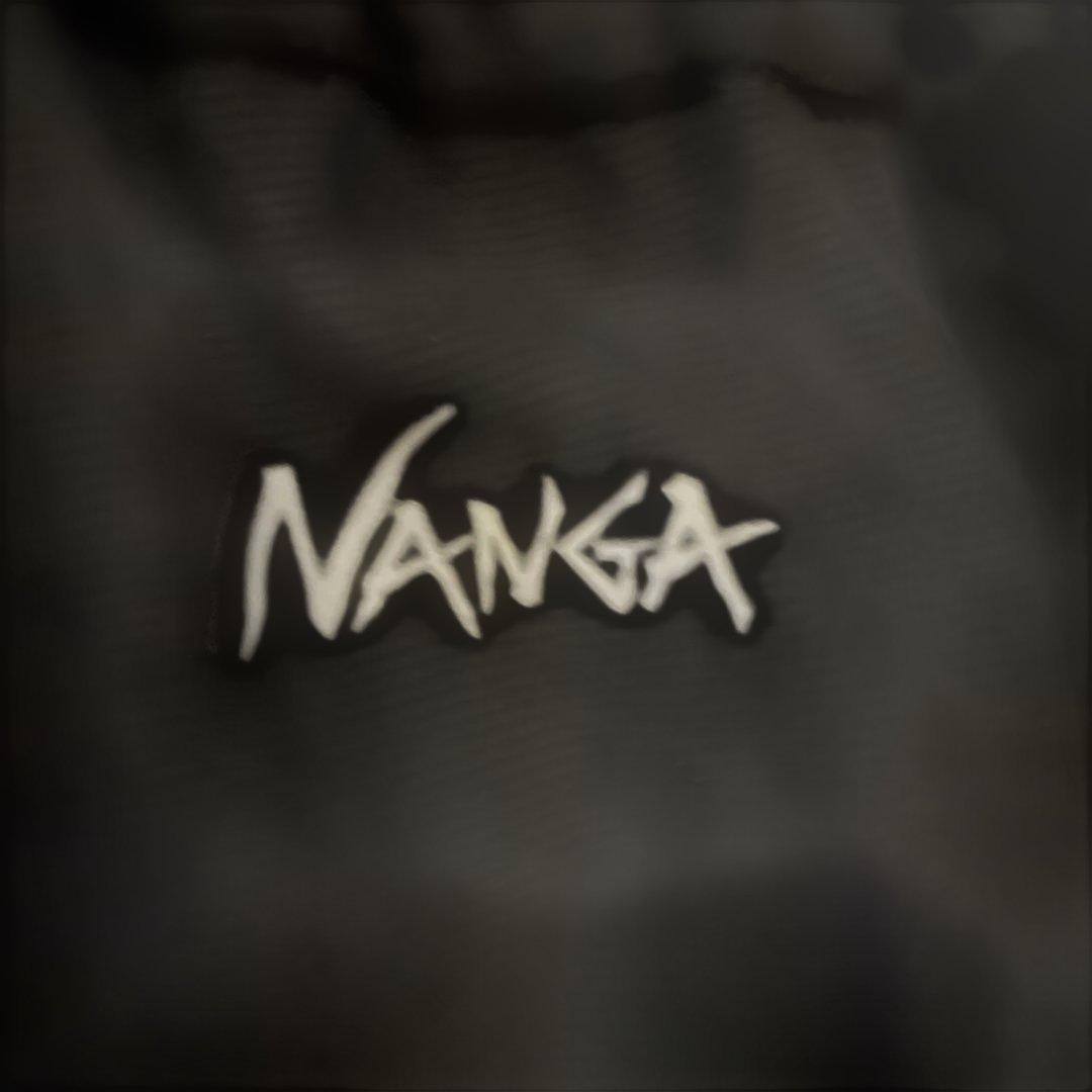 NANGA 黒 ナイロンパンツ 新品未使用✨️