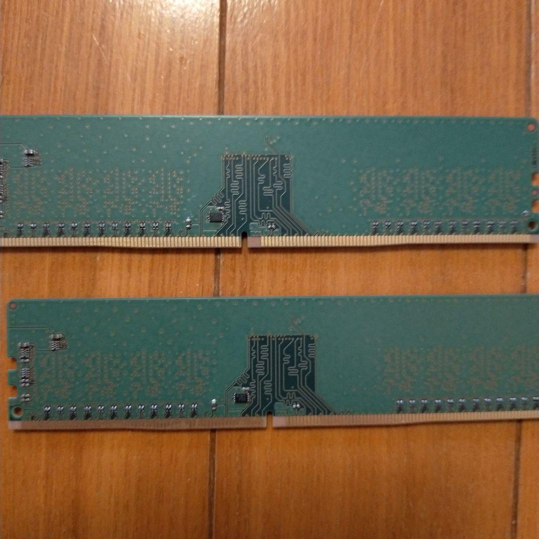 Micron 1R×8 PC4-2666T-UA2-11メモリ 8GB DDR4