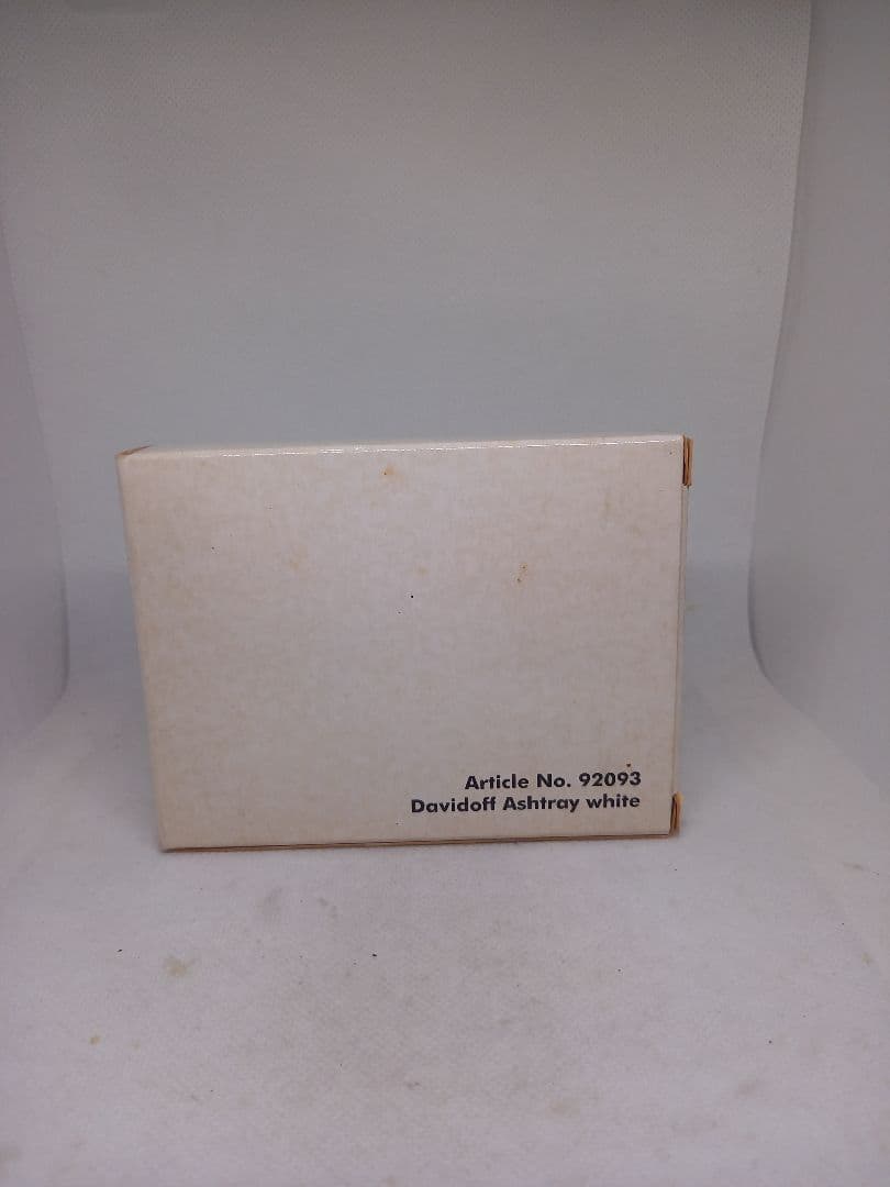 Davidoff Ashtray Whiteノベルティ　灰皿