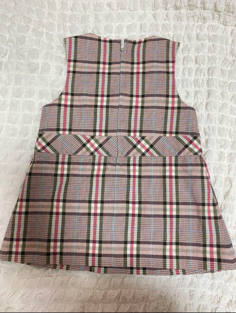 【極美品】BURBERRY ベビー 80cm ノバチェック ワンピース 女の子