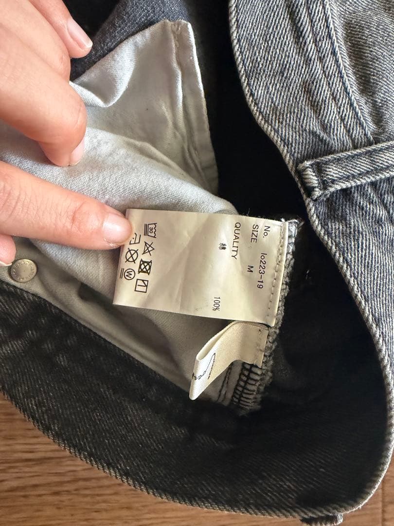 パンツ louren highwaist vintagelike denim
