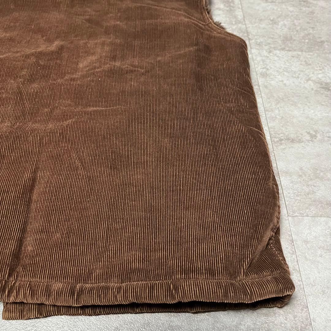 トップス vintage NAT corduroy boa vest LAMPO