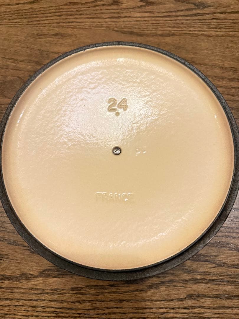 Le Creuset ココットロンド 両手鍋 24cm チェリーレッド