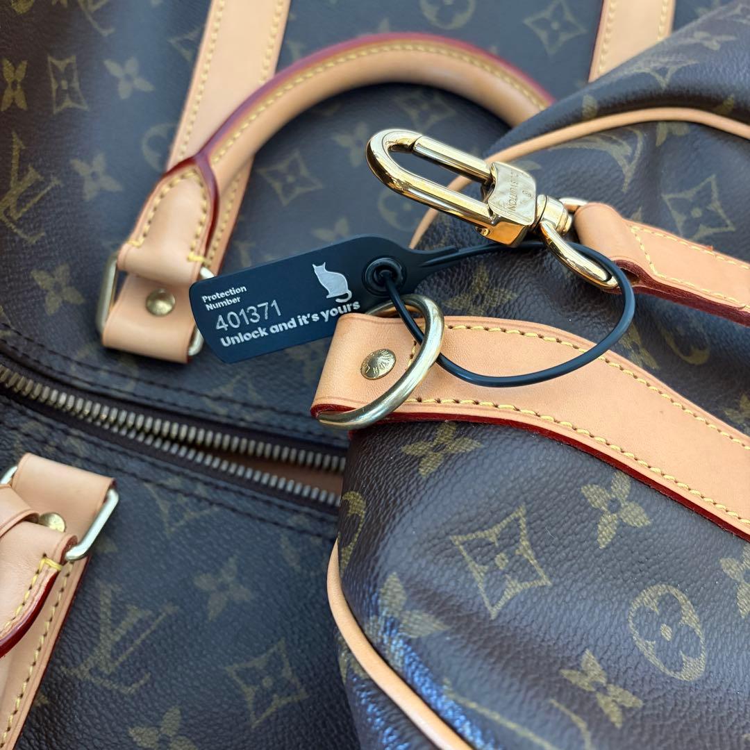 Louis Vuitton モノグラム キーポル・バンドリエール50 リペア済