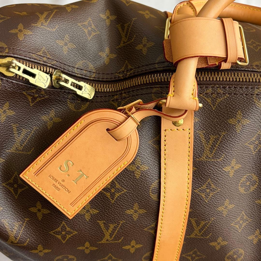 Louis Vuitton モノグラム キーポル・バンドリエール50 リペア済
