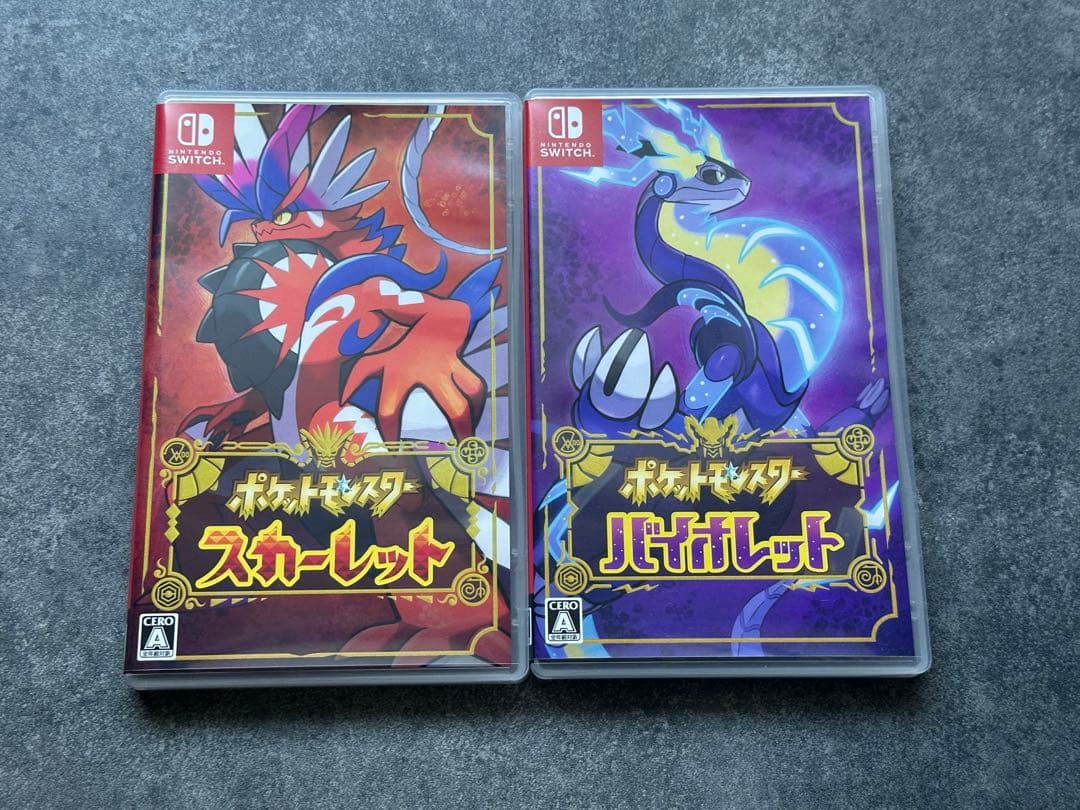 【24時間以内発送】ポケットモンスター スカーレット・バイオレット　ダブルパック