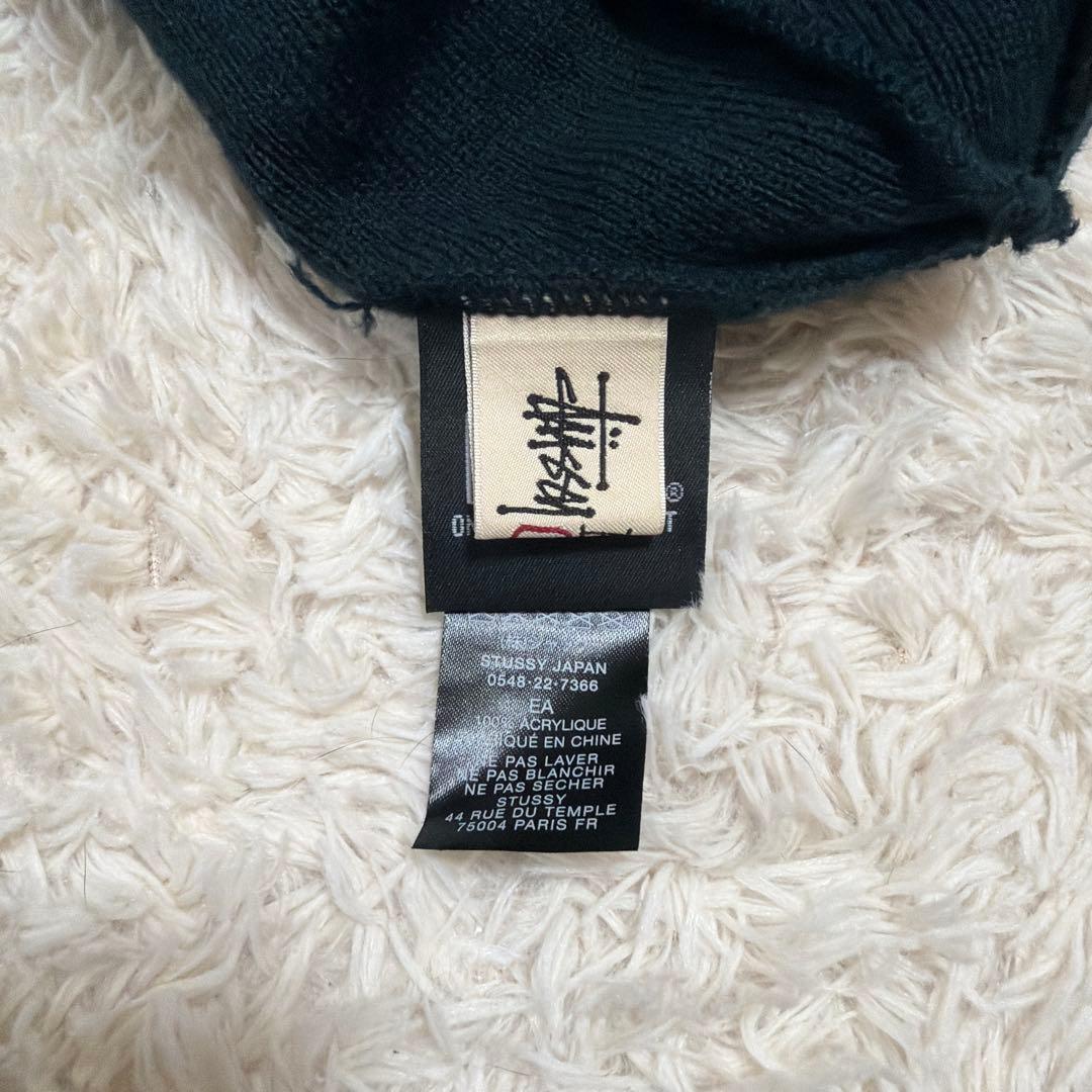 Stussy NYロゴ ニット帽 ネイビー
