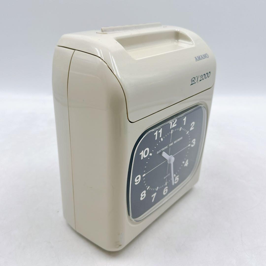 AMANO アマノ タイムレコーダー BX2000 動作品　タイムカード