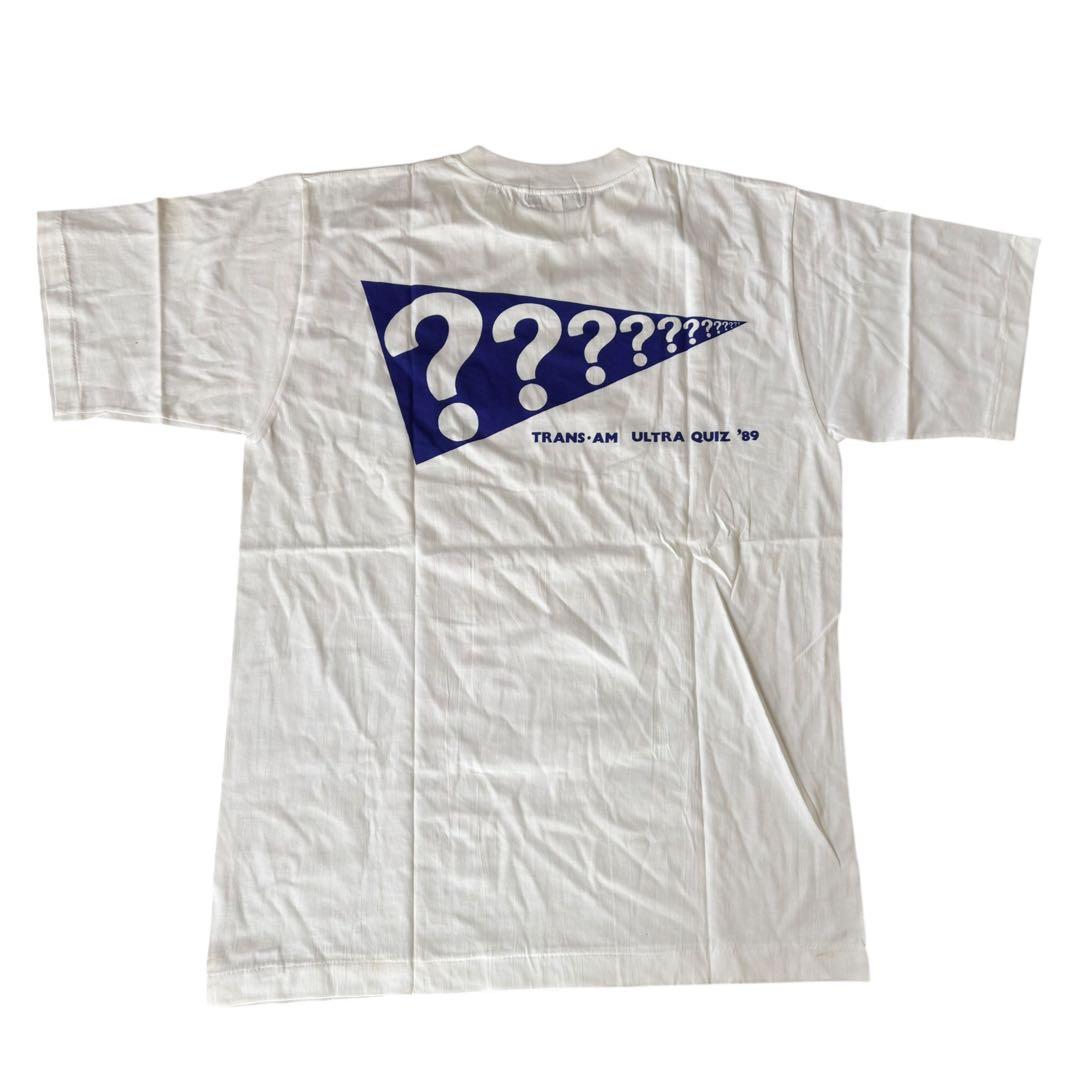 アメリカ横断ウルトラクイズ STAFF Tシャツ 89年 未使用