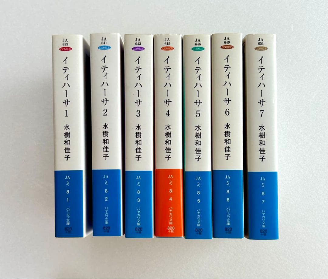 【美品】イティハーサ 全7巻セット 水樹和佳子 ハヤカワ文庫