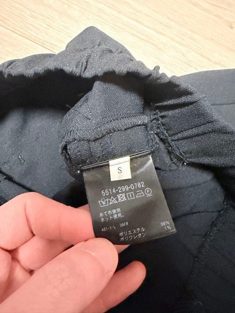 daisuke obana 24ss 3点 セットアップ サイズS ブラック