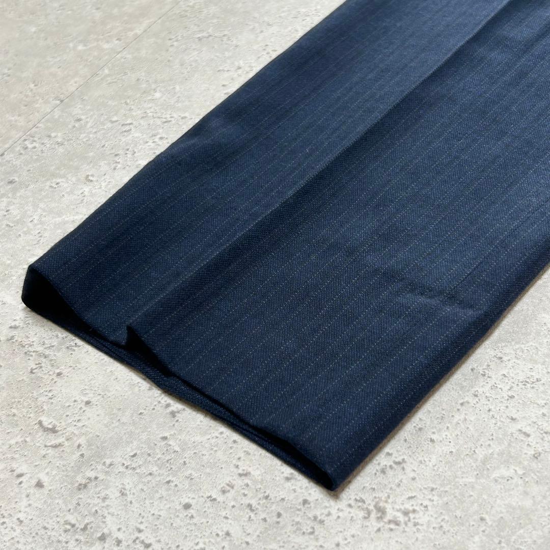 極美品◆kazutaka katoh ダブルブレスト〔Y6〕セットアップ 紺色