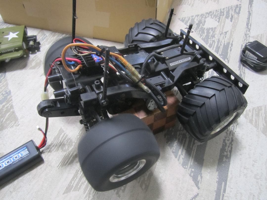 1/10 ワイルドウイリー２ カスタム 2.4G フルセット 極美車 送料込み
