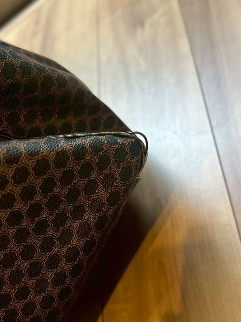 美品　セリーヌCELINE 大容量ボストンバッグ
