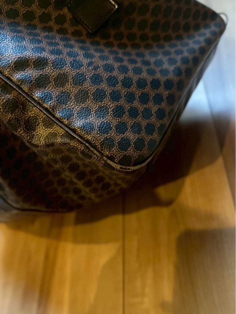 美品　セリーヌCELINE 大容量ボストンバッグ