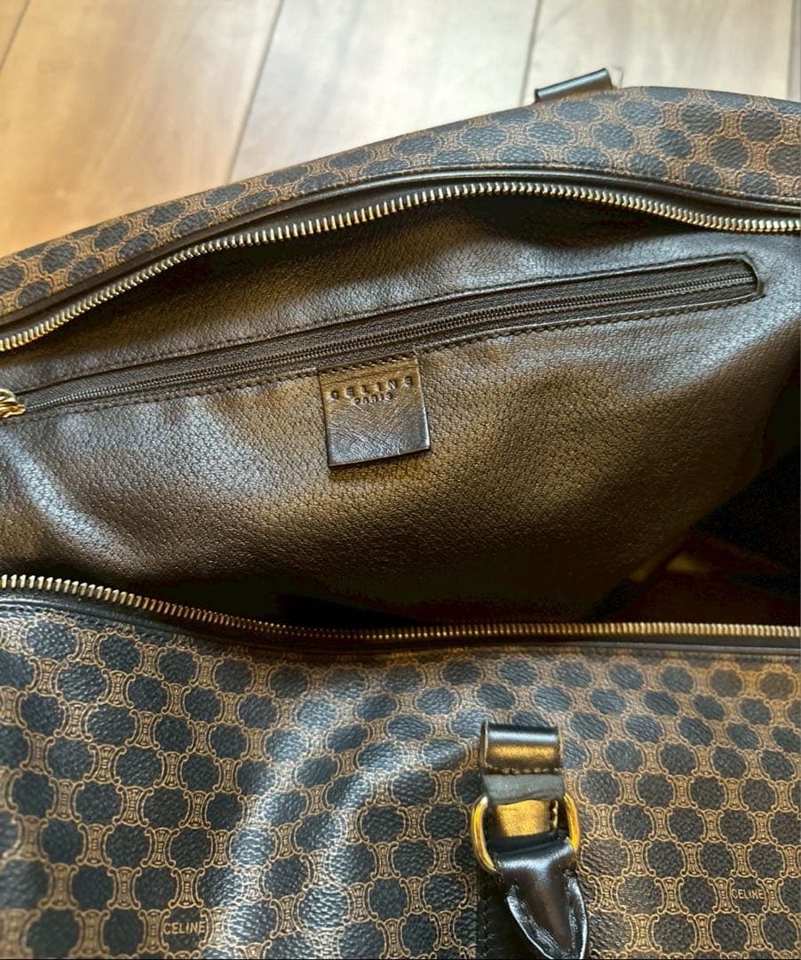 美品　セリーヌCELINE 大容量ボストンバッグ