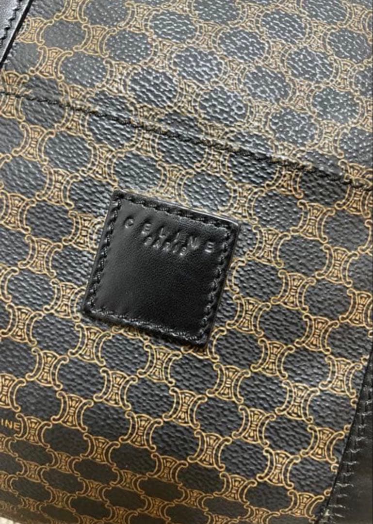 美品　セリーヌCELINE 大容量ボストンバッグ