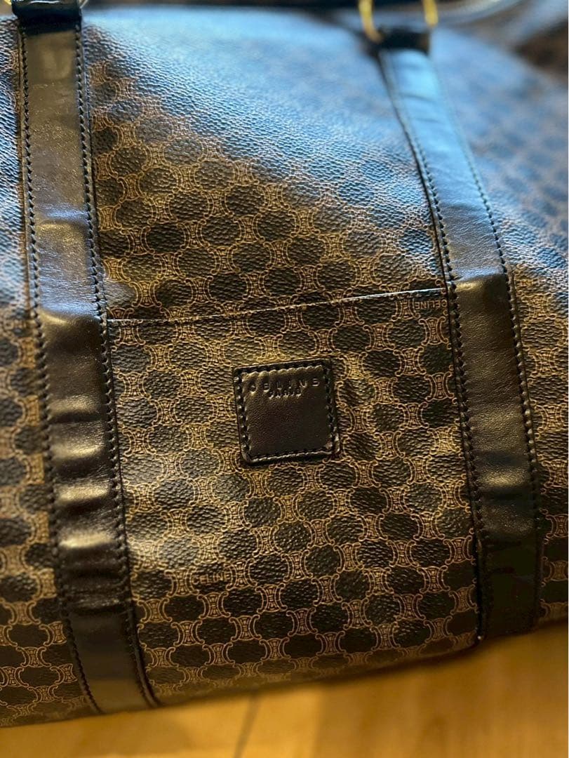 美品　セリーヌCELINE 大容量ボストンバッグ