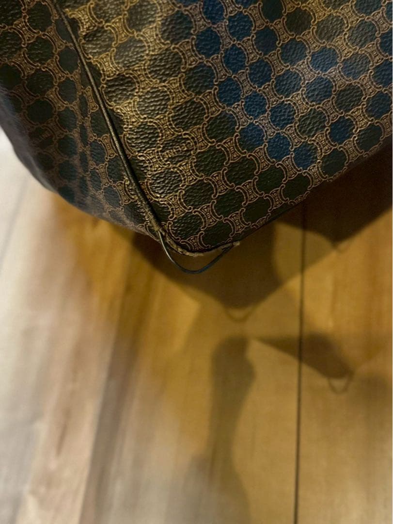 美品　セリーヌCELINE 大容量ボストンバッグ