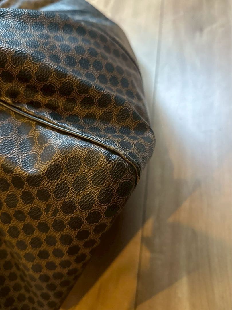 美品　セリーヌCELINE 大容量ボストンバッグ