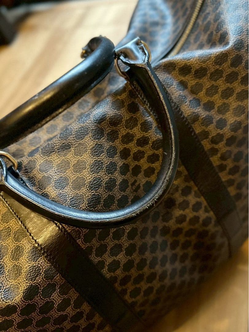 美品　セリーヌCELINE 大容量ボストンバッグ