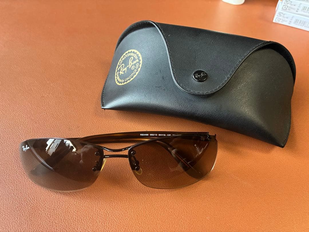 【美品】Ray-Ban レイバンサングラスRB3488 002/13 ケース付