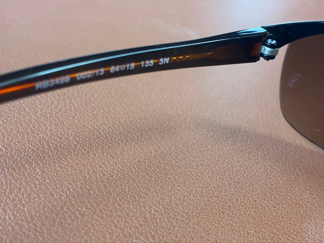 【美品】Ray-Ban レイバンサングラスRB3488 002/13 ケース付