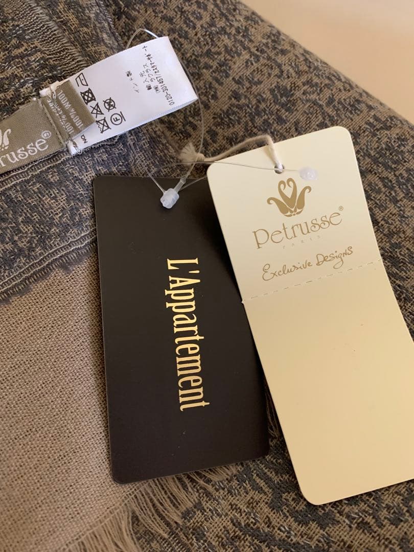 L'Appartement Petrusse Paris STOLE ベージュ