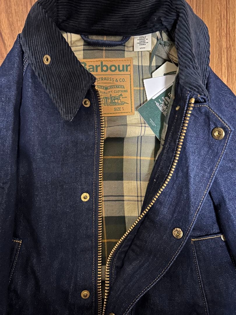 現時点で最安値 《Barbour × Levi’s》デニム カバーオール