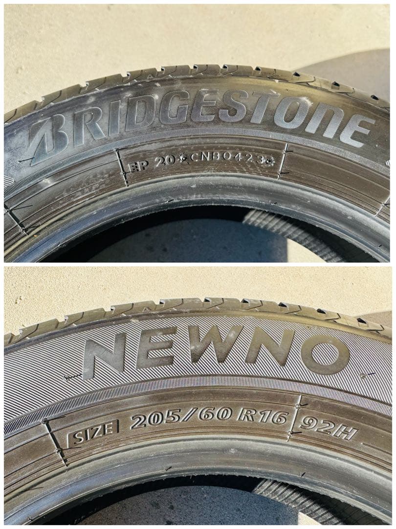 205/60R16 92H ブリヂストン NEWNO, 2023年製品