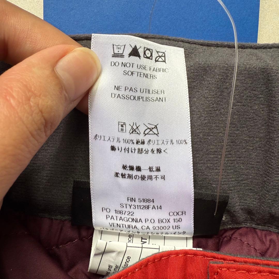 patagonia スノーパンツ スノボ 未使用 C598