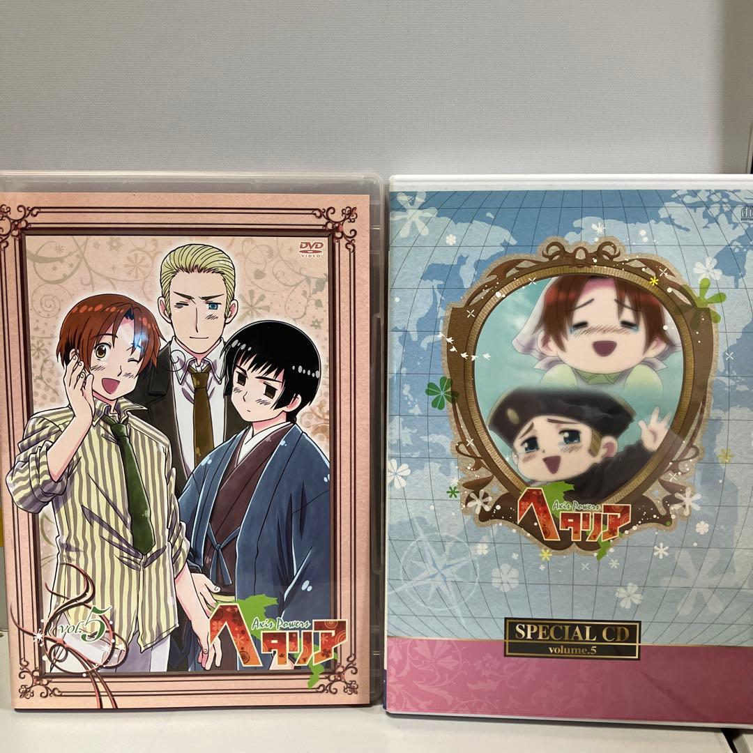 ヘタリア DVD アニメイト限定版1〜8巻セット