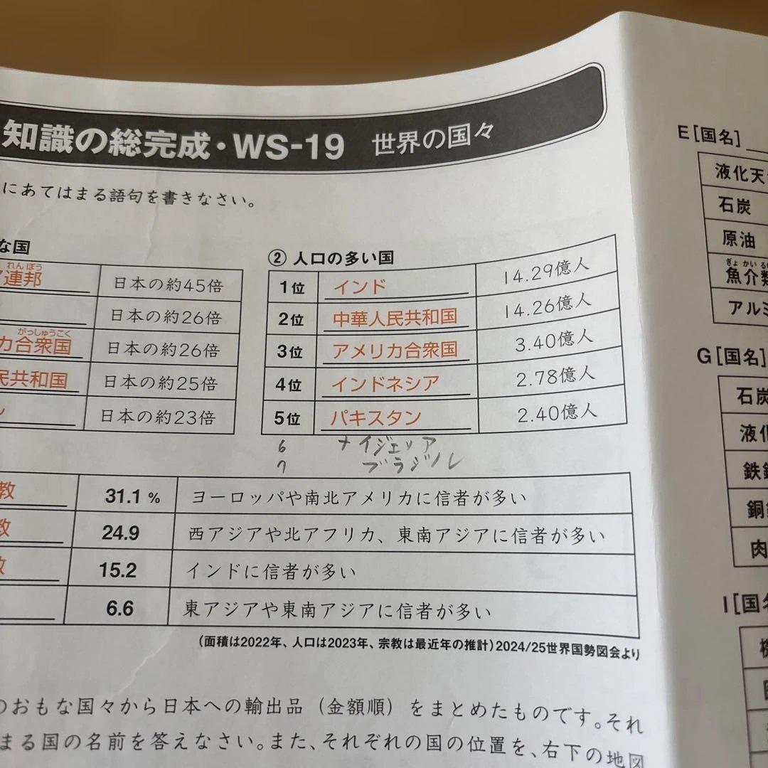 に*こ様 サピックス　知識の総完成　社会　6年生総まとめ