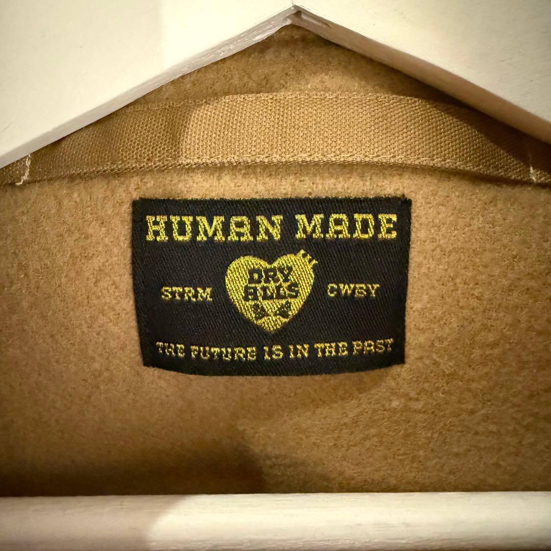 【未使用美品】HUMANMADE ベージュダッフルコート Sサイズ