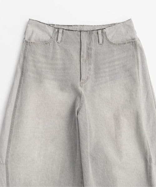 【美品】MAISON SSPECIAL カーブデニムパンツ サイズ:38 グレー