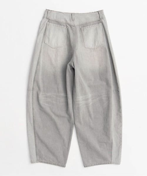 【美品】MAISON SSPECIAL カーブデニムパンツ サイズ:38 グレー