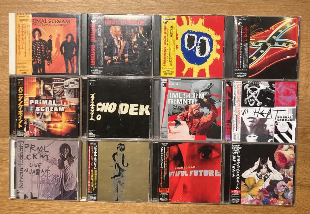 Primal Scream 国内盤12作 / プライマル・スクリーム