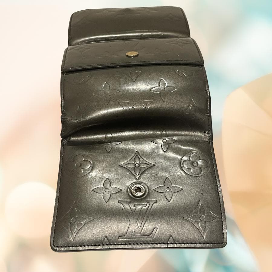 Louis Vuitton ヴェルニ 財布ウォレット ブラック　グレー　ヴィトン