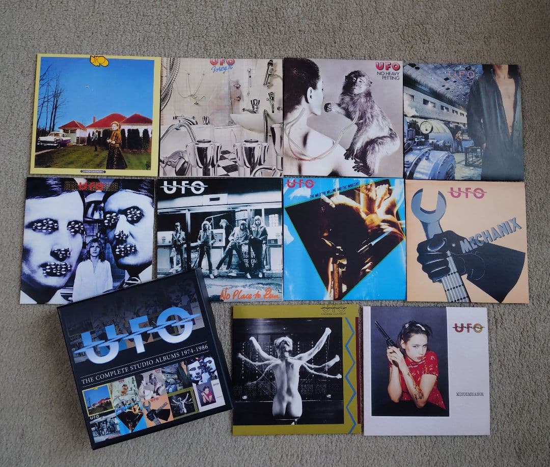 洋楽 UFO THE COMPLETE STUDIO ALBUMS 1974-1986