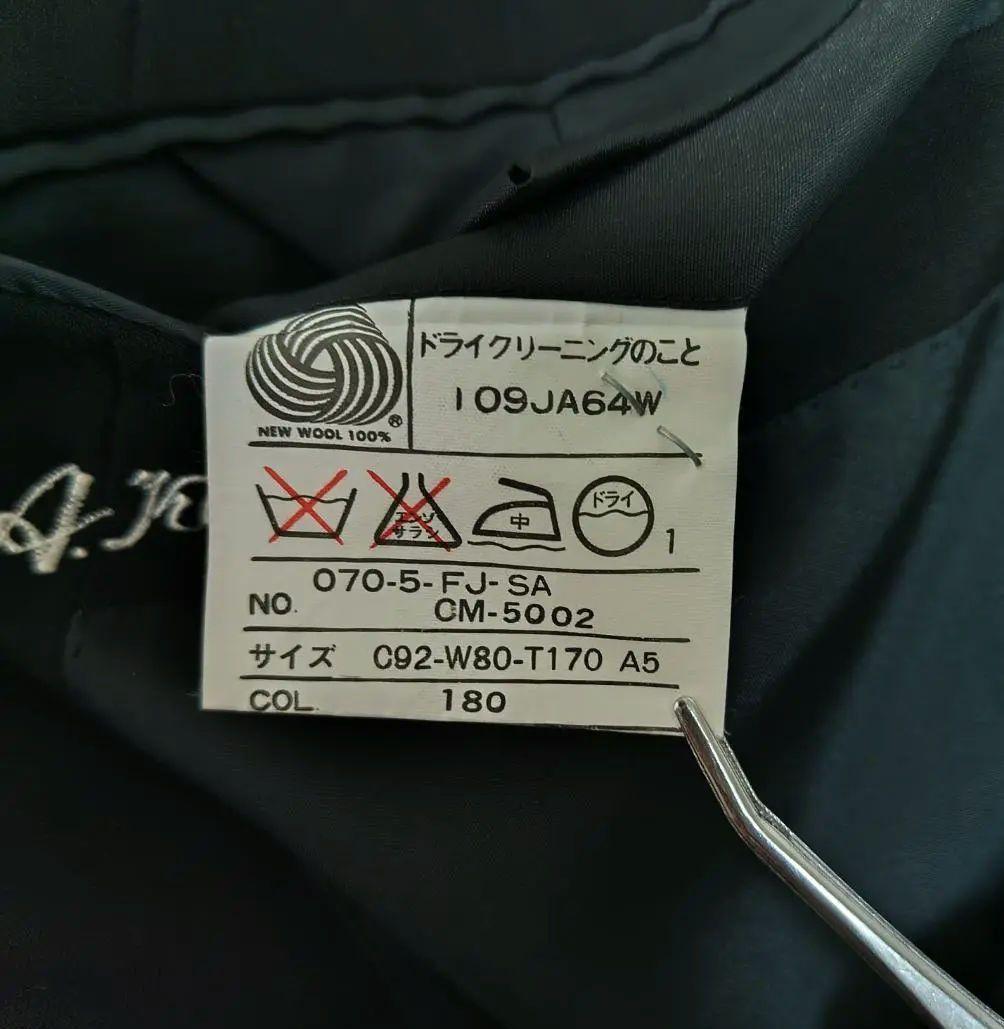 【イブサンローラン】スーツセットアップ　ダブル　LL　背抜き　夏用