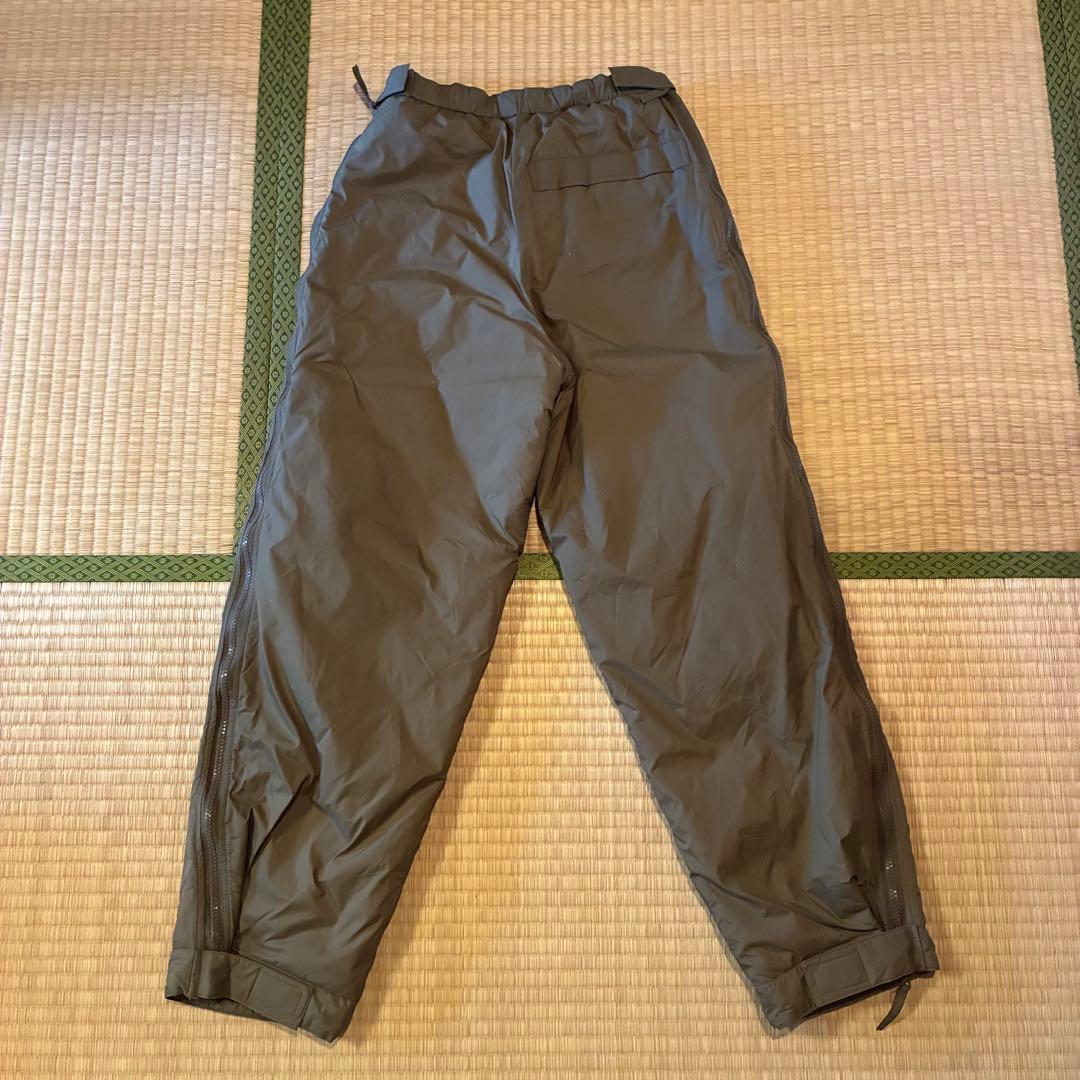 希少 デッドストック PCS イギリス軍 ダウン サーマル パンツ 中綿入り S