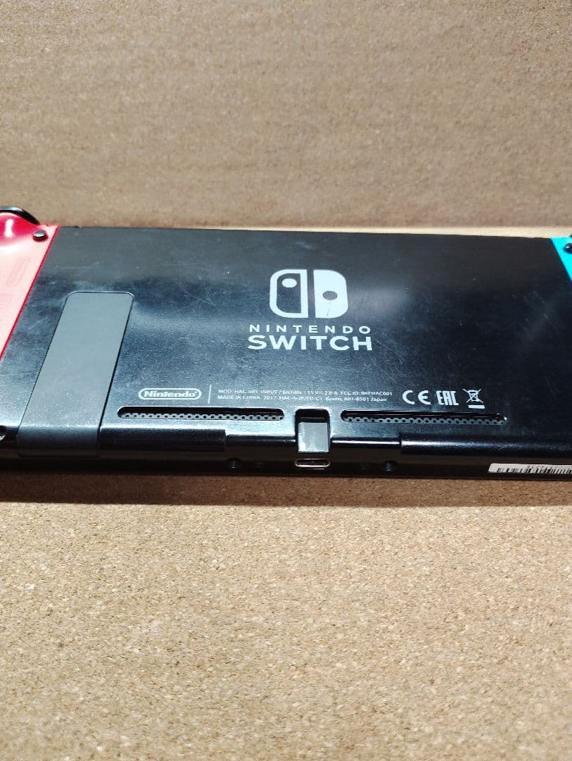 ジャンク扱い　 Nintendo Switch ネオンブルー HAC-001