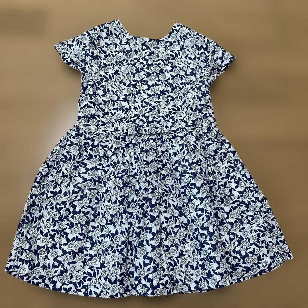 ひまわりJacadi Liberty ワンピースのみ(カーディガンは除く)