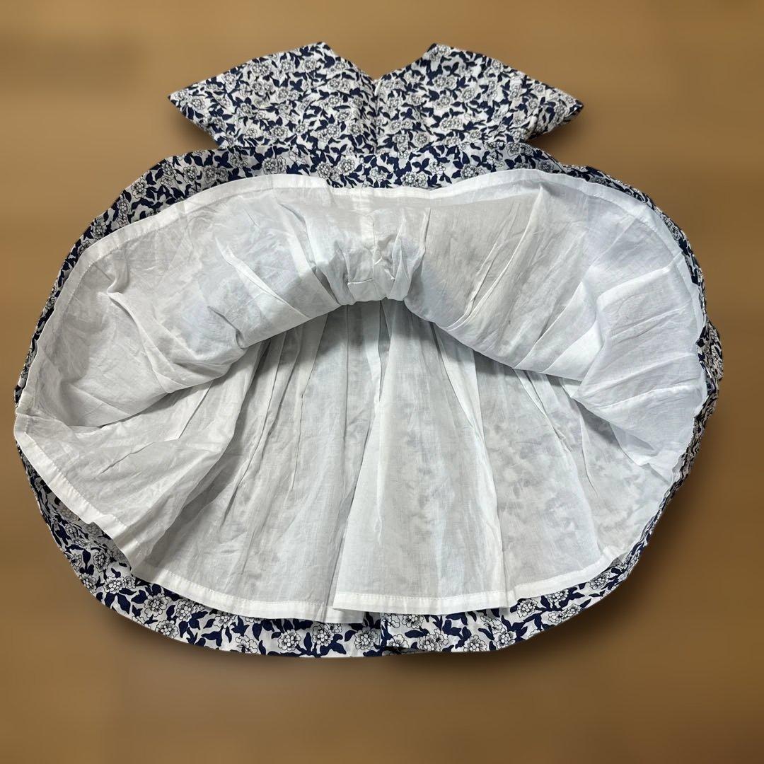 ひまわりJacadi Liberty ワンピースのみ(カーディガンは除く)